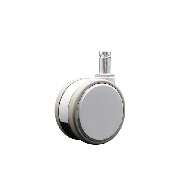 3 Inch MRI Safe Caster, 7/16 Inch Grip Ring Stem